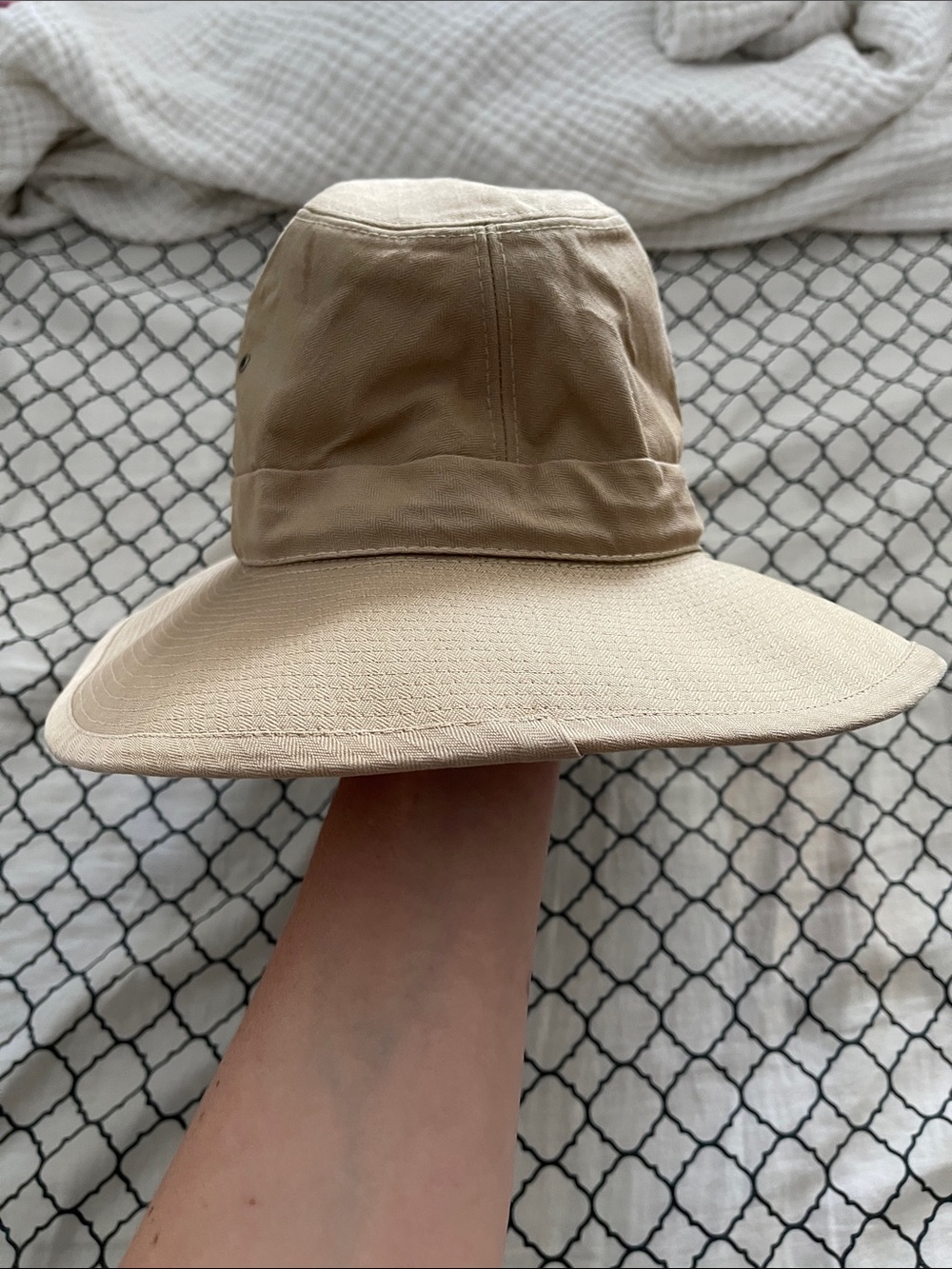 Banana Republic Beige Wide Brim Sun Hat